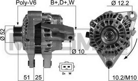 ERA 210095 - Alternator www.molydon.hr