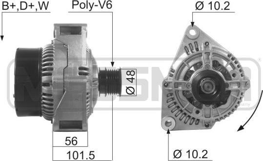 ERA 210042A - Alternator www.molydon.hr