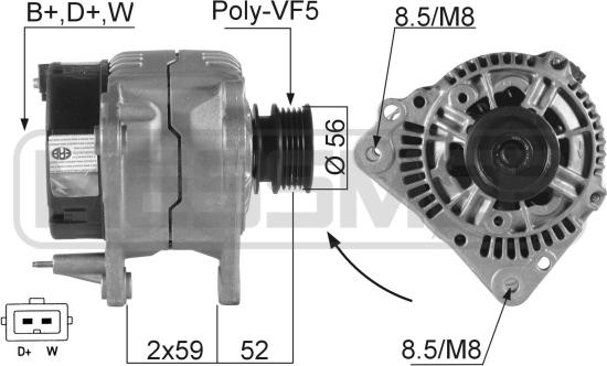 ERA 210047R - Alternator www.molydon.hr