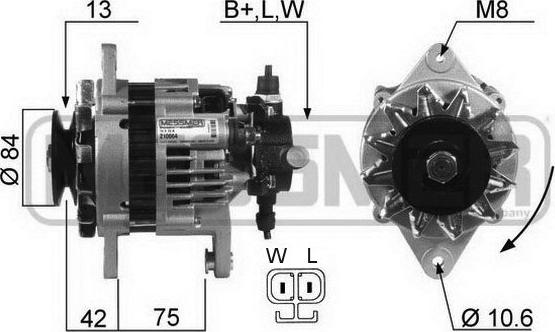 ERA 210064A - Alternator www.molydon.hr