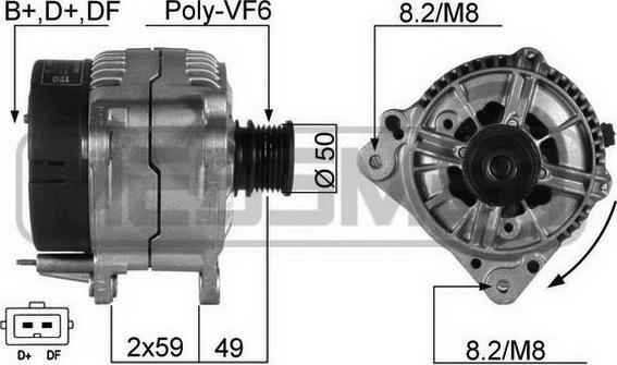 ERA 210061A - Alternator www.molydon.hr