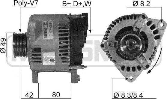 ERA 210067A - Alternator www.molydon.hr