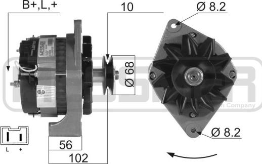 ERA 210009A - Alternator www.molydon.hr