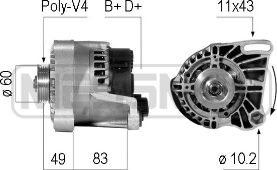 ERA 210086 - Alternator www.molydon.hr