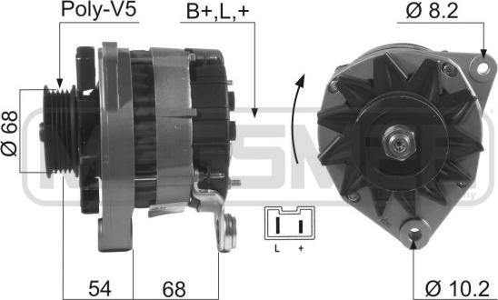 ERA 210080R - Alternator www.molydon.hr