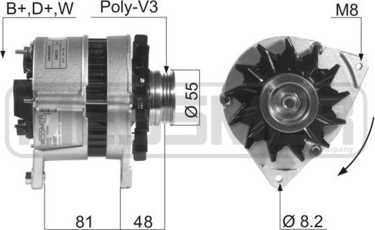 ERA 210087A - Alternator www.molydon.hr