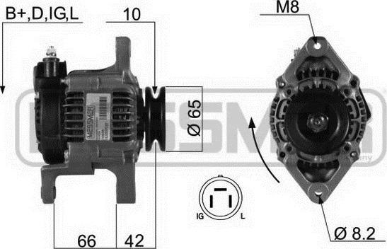 ERA 210039A - Alternator www.molydon.hr