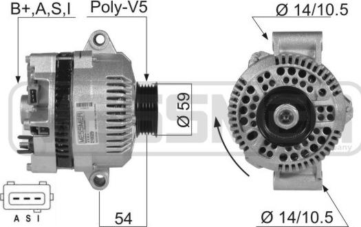 ERA 210029A - Alternator www.molydon.hr