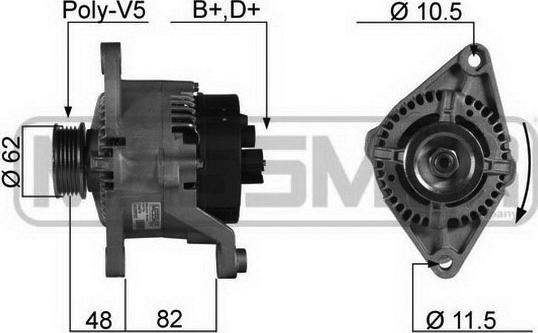 ERA 210079 - Alternator www.molydon.hr