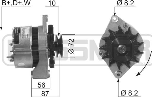 ERA 210074A - Alternator www.molydon.hr