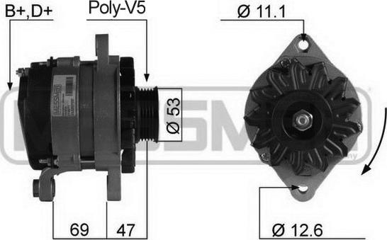 ERA 210071A - Alternator www.molydon.hr