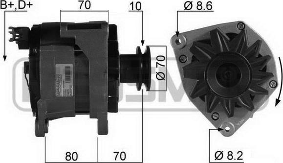 ERA 210078R - Alternator www.molydon.hr