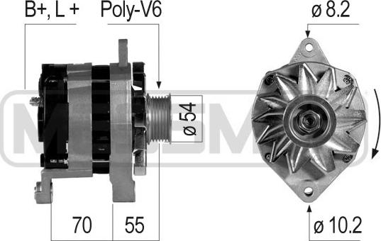 ERA 210072A - Alternator www.molydon.hr