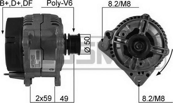 ERA 210199A - Alternator www.molydon.hr