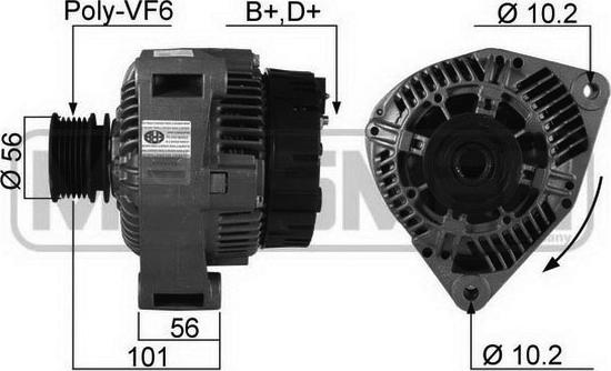 ERA 210198A - Alternator www.molydon.hr