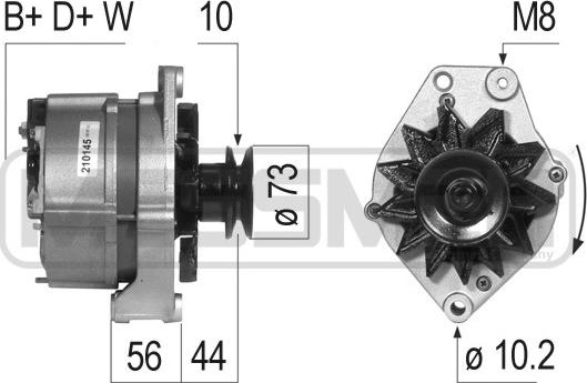 ERA 210145R - Alternator www.molydon.hr