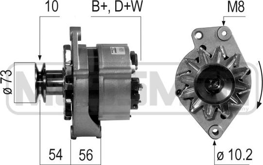 ERA 210141R - Alternator www.molydon.hr