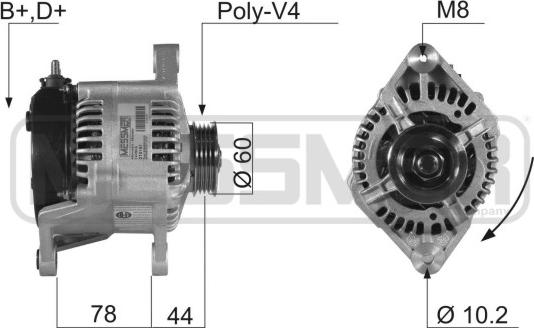 ERA 210151R - Alternator www.molydon.hr