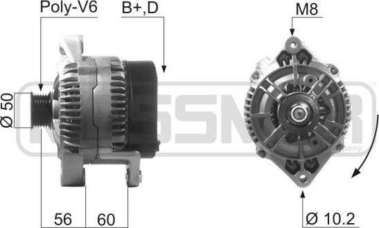 ERA 210165A - Alternator www.molydon.hr