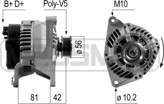 ERA 210160 - Alternator www.molydon.hr