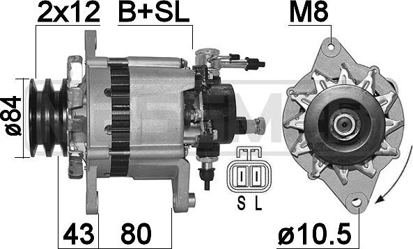 ERA 210104A - Alternator www.molydon.hr