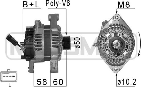 ERA 210100 - Alternator www.molydon.hr