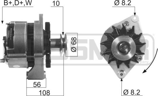 ERA 210108A - Alternator www.molydon.hr