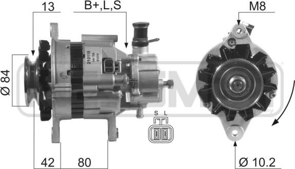 ERA 210115A - Alternator www.molydon.hr