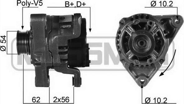 ERA 210113R - Alternator www.molydon.hr