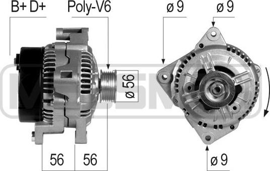 ERA 210181A - Alternator www.molydon.hr