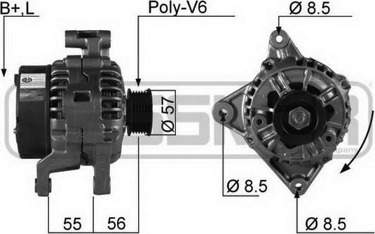 ERA 210139R - Alternator www.molydon.hr