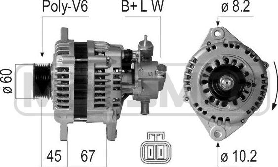 ERA 210131A - Alternator www.molydon.hr