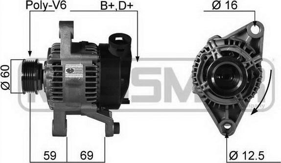 ERA 210132R - Alternator www.molydon.hr