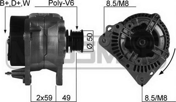 ERA 210120A - Alternator www.molydon.hr