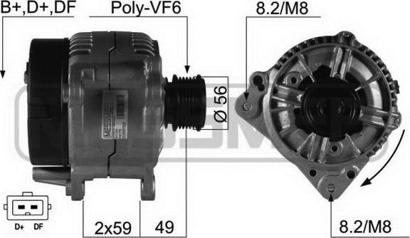 ERA 210170A - Alternator www.molydon.hr