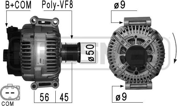 ERA 210899 - Alternator www.molydon.hr