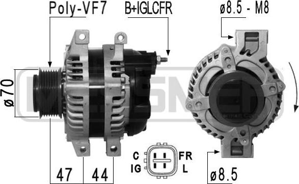 ERA 210844A - Alternator www.molydon.hr