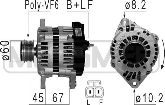 ERA 210845 - Alternator www.molydon.hr