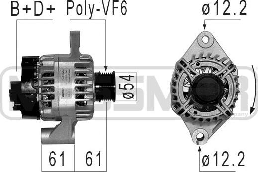 ERA 210854 - Alternator www.molydon.hr