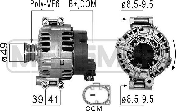 ERA 210855 - Alternator www.molydon.hr