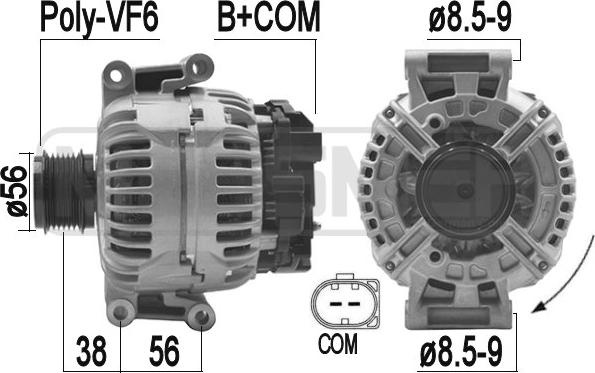 ERA 210850 - Alternator www.molydon.hr