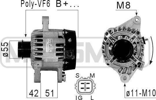 ERA 210858 - Alternator www.molydon.hr