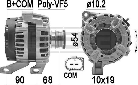 ERA 210852 - Alternator www.molydon.hr