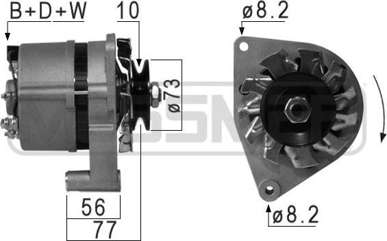 ERA 210885A - Alternator www.molydon.hr