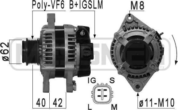 ERA 210882 - Alternator www.molydon.hr