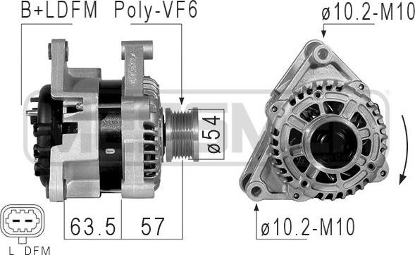 ERA 210836 - Alternator www.molydon.hr