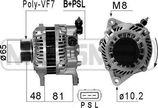 ERA 210838A - Alternator www.molydon.hr