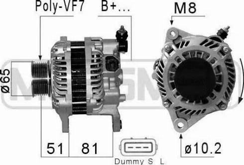 ERA 210838 - Alternator www.molydon.hr