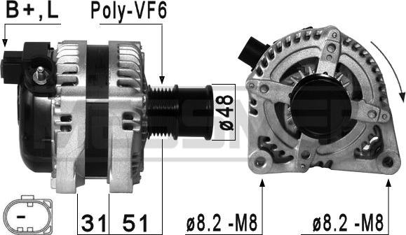 ERA 210872 - Alternator www.molydon.hr