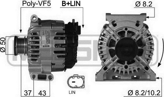 ERA 210395 - Alternator www.molydon.hr